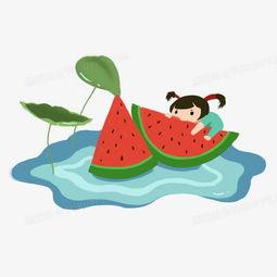 吃瓜表情图片可爱